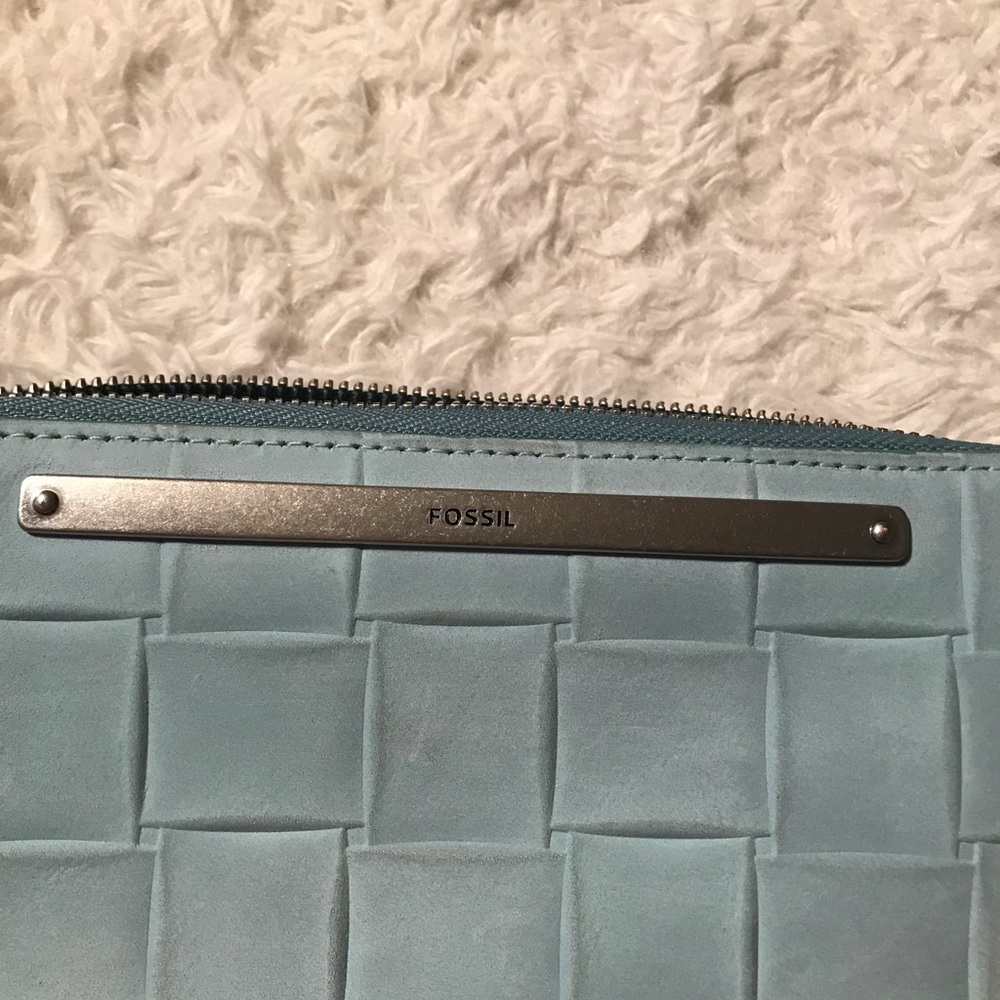 Fossil Light Blue Wallet - Picture 8 of 8